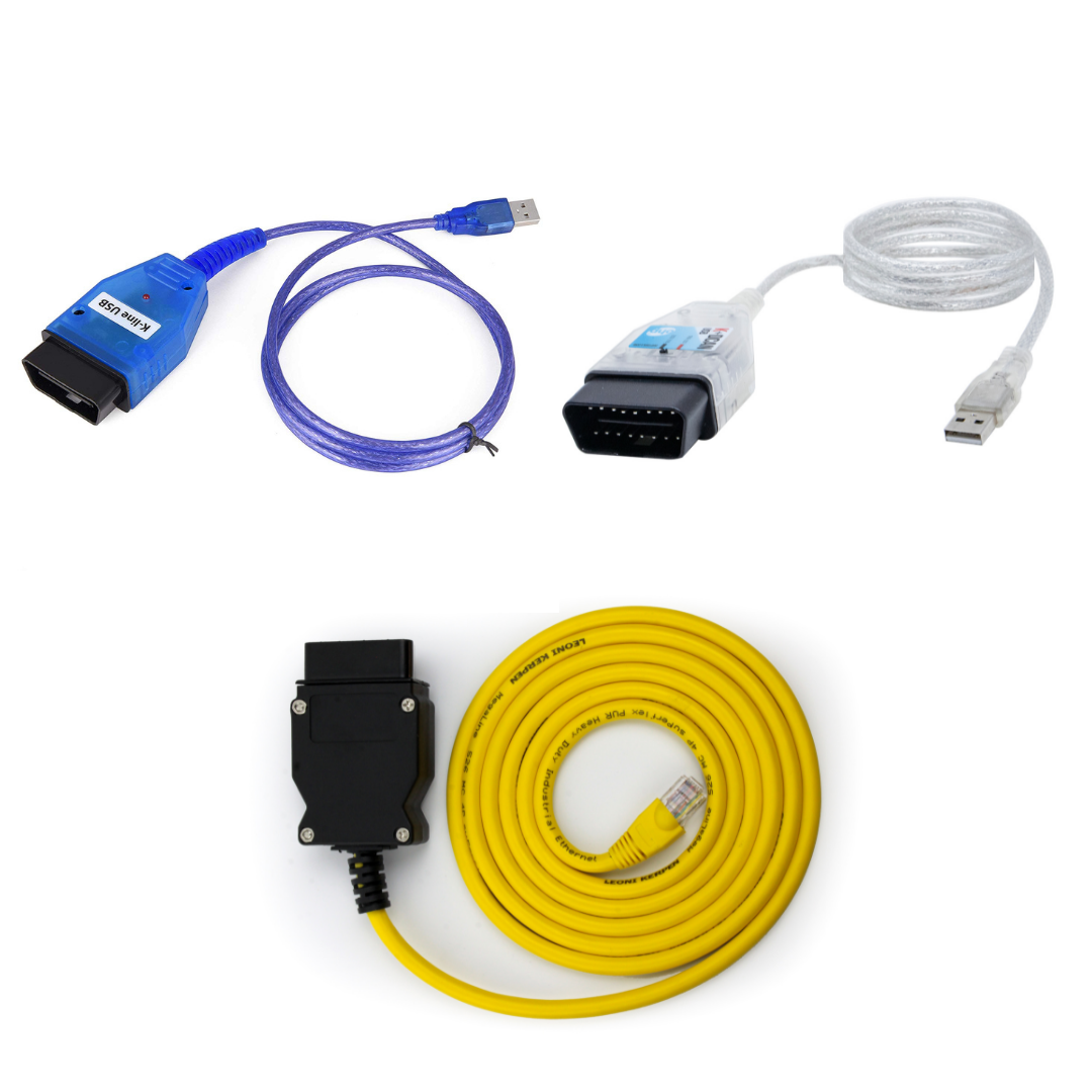Which Cable To Use for BMW Coding: K-Line, K+DCAN, or ENET?