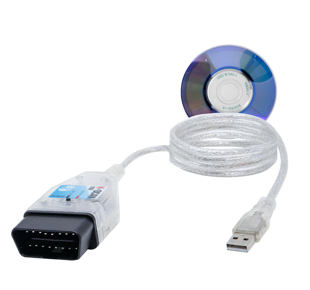 OBD2 K+DCAN cable for BMW